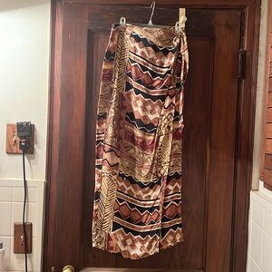 COPY - Venus wrap skirt, multi colored, Small